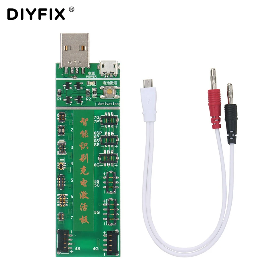 DIYFIX батарея Быстрая зарядка активации инструмент + кабель питания постоянного тока для Apple iPhone 7, 7Plus, 6, 6s, 5 5s SE 4 4s для Китая смартфон
DIYFIX батарея Быстрая зарядка активации инструмент + кабель питания постоянного тока для Apple iPhone 7, 7Plus, 6, 6s, 5 5s SE 4 4s для Китая смартфон