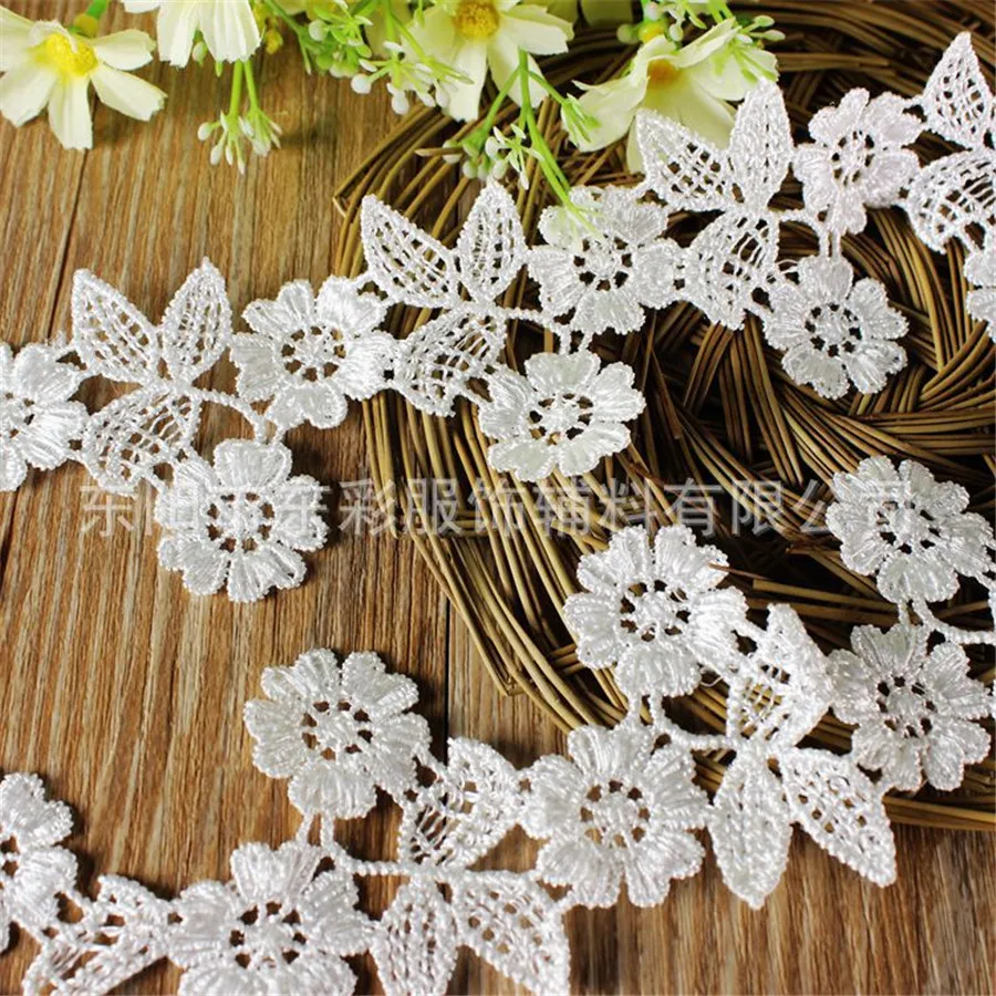 15yards*6cm Embroidery Lace Ribbon White Lace Fabric DIY Sewing Handmade Wedding Supplies Children's Clothes Accessories
15yards*6cm Embroidery Lace Ribbon White Lace Fabric DIY Sewing Handmade Wedding Supplies Children's Clothes Accessories