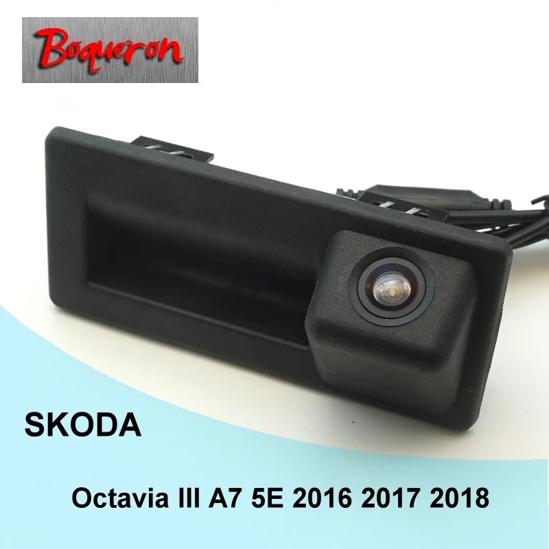 For SKODA Octavia III A7 5E 2016 2017 2018 Trunk Handle HD CCD Night Vision Backup Parking Reverse Camera Car Rear View Camera
For SKODA Octavia III A7 5E 2016 2017 2018 Trunk Handle HD CCD Night Vision Backup Parking Reverse Camera Car Rear View Camera