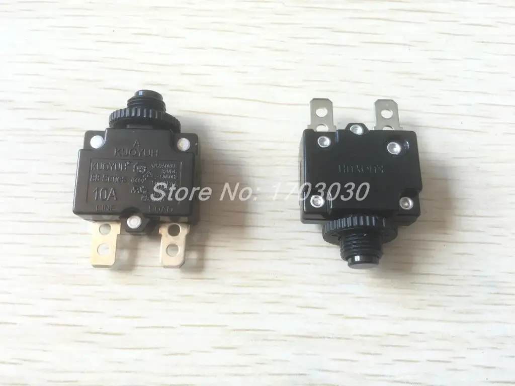 5 шт. 10A amp Кнопка сброса предохранитель тепловой предохранитель перегрузки
5 шт. 10A amp Кнопка сброса предохранитель тепловой предохранитель перегрузки