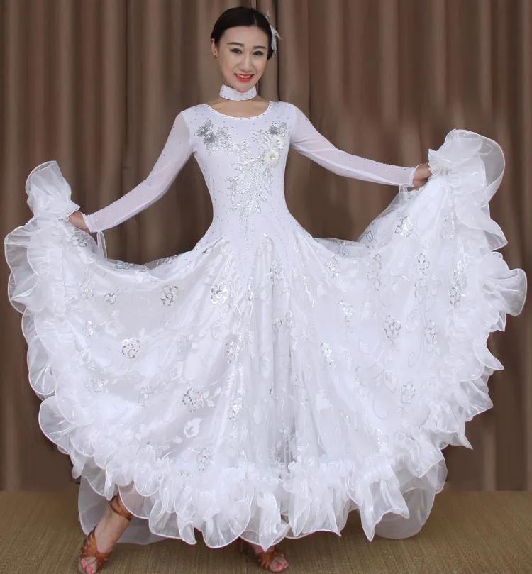 2017 Woman Ballroom Dance Dress Different Color Vary Size For Ballroom/Modern/Waltz Dance Female Amazing Dance Fashion 5043
2017 Woman Ballroom Dance Dress Different Color Vary Size For Ballroom/Modern/Waltz Dance Female Amazing Dance Fashion 5043
