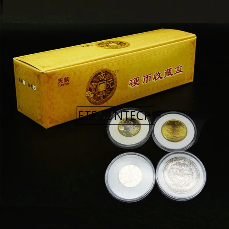 1000pcs/lot Coin Storage Container Box Display Capsules Holder Round Ring Applied Clear Plastic Cases Collection Gifts
1000pcs/lot Coin Storage Container Box Display Capsules Holder Round Ring Applied Clear Plastic Cases Collection Gifts