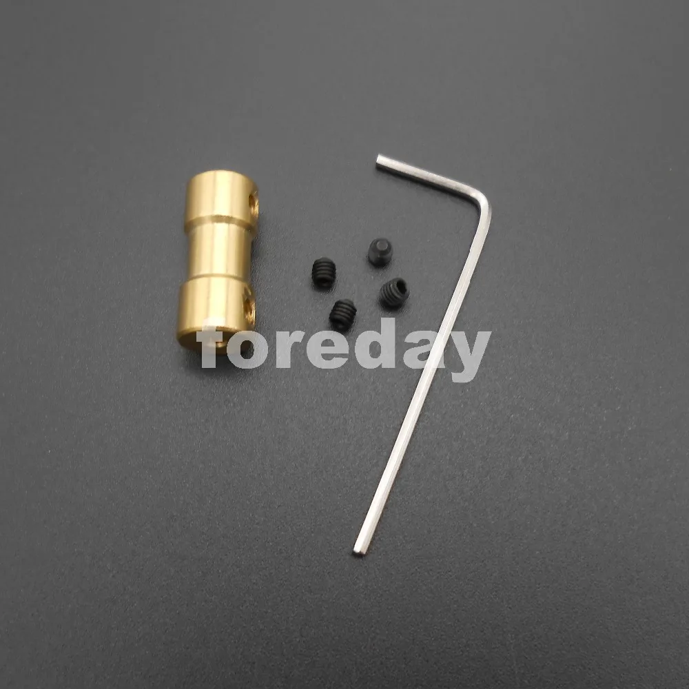100PCS 3.17MM length 20mm Shaft Motor Flexible Coupling Coupler Brass 3.17 TO 3.17MM *FD245X100
100PCS 3.17MM length 20mm Shaft Motor Flexible Coupling Coupler Brass 3.17 TO 3.17MM *FD245X100
