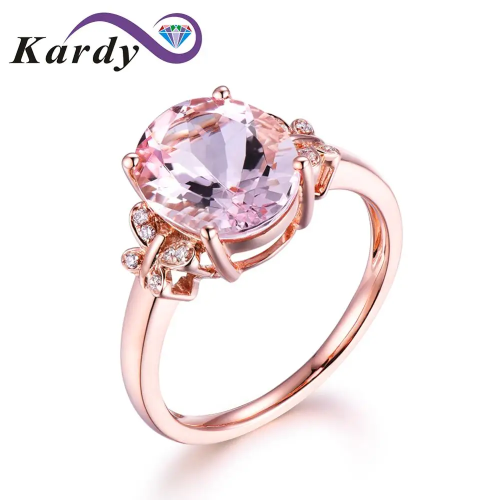 Fashion Jewelry Morganite Gemstone Solid 14K Rose Gold Diamonds Engagement Wedding Band Ring Sets for Women
Fashion Jewelry Morganite Gemstone Solid 14K Rose Gold Diamonds Engagement Wedding Band Ring Sets for Women