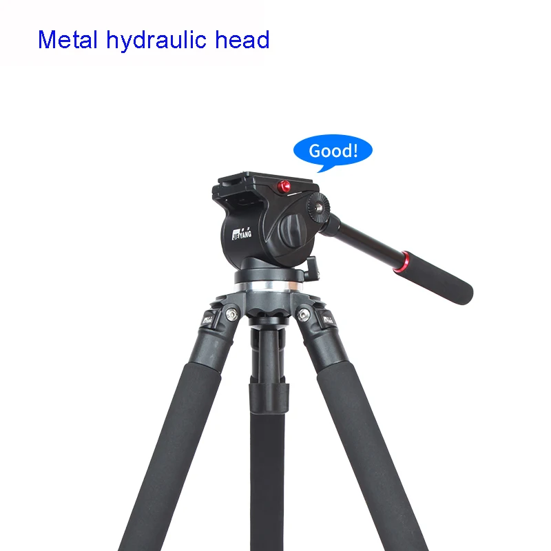 Jieyang tripod JY0509B JY-0509B Aluminium Tripod for Professional Camcorder/Video Camera/DSLR Tripod Stand 65mm bowl head
Jieyang tripod JY0509B JY-0509B Aluminium Tripod for Professional Camcorder/Video Camera/DSLR Tripod Stand 65mm bowl head