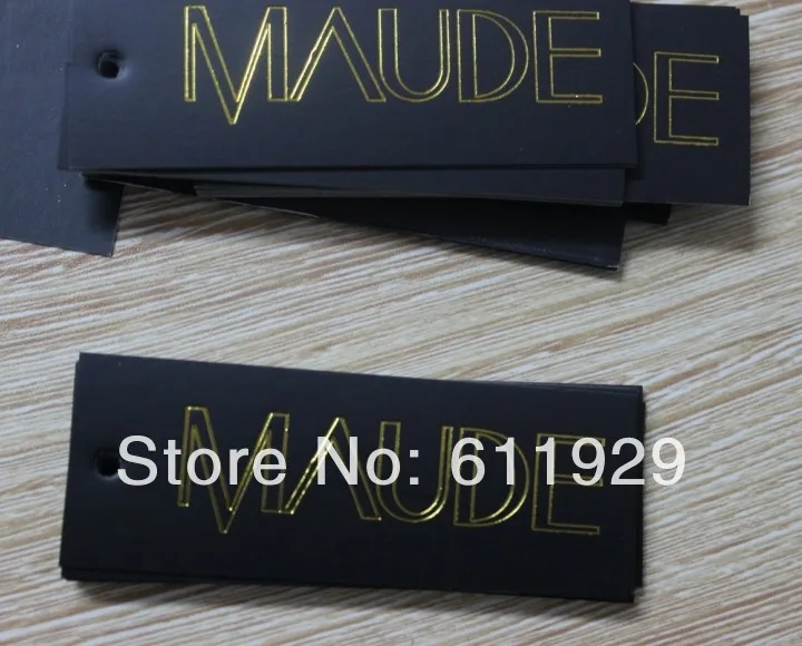 free shipping customized golden logo stamping printing hang tag/clothing glossy paper swing tag/garment label/main label/brand
free shipping customized golden logo stamping printing hang tag/clothing glossy paper swing tag/garment label/main label/brand