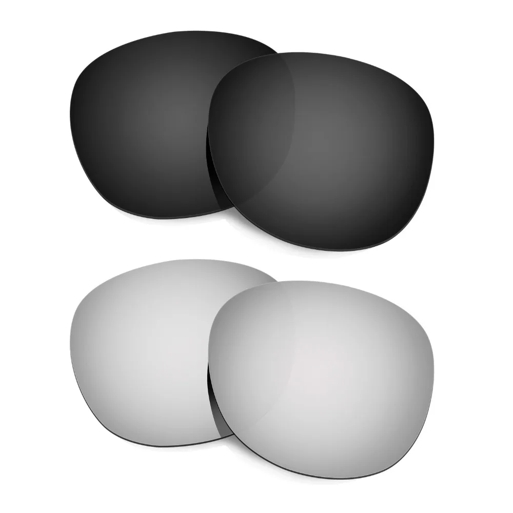 HKUCO For Latch Sunglasses Polarized Replacement Lenses Colors Black & Silver 2 Pairs
HKUCO For Latch Sunglasses Polarized Replacement Lenses Colors Black & Silver 2 Pairs