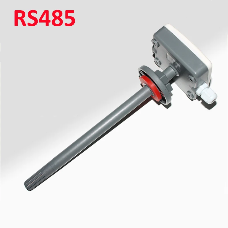 Duct style type temperature and humidity sensor signal converter temperature and humidity Transmitter with RS485 communication
Duct style type temperature and humidity sensor signal converter temperature and humidity Transmitter with RS485 communication