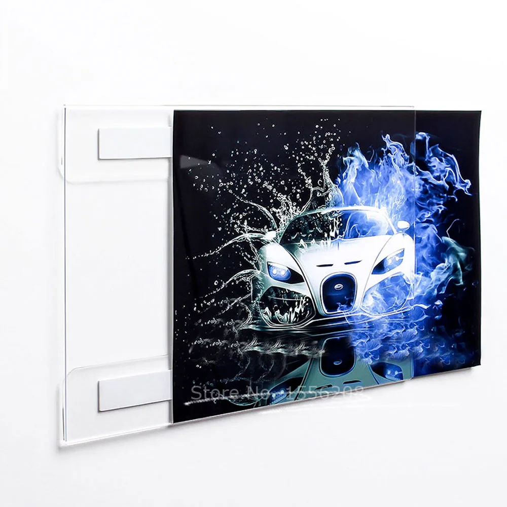 6pcs/lot Acrylic Picture Frame Holder Clear Wall Mount Display With Adhesive No Drilling
6pcs/lot Acrylic Picture Frame Holder Clear Wall Mount Display With Adhesive No Drilling