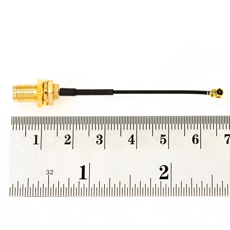 Переходник с UFL на SMA Pigtail U.FL, 5 см, фоторазъем/кабель адаптера ipex на SMA U F.L на гнездо SMA Pigtail для GSM 3G LTE WIFI и т. д.
Переходник с UFL на SMA Pigtail U.FL, 5 см, фоторазъем/кабель адаптера ipex на SMA U F.L на гнездо SMA Pigtail для GSM 3G LTE WIFI и т. д.