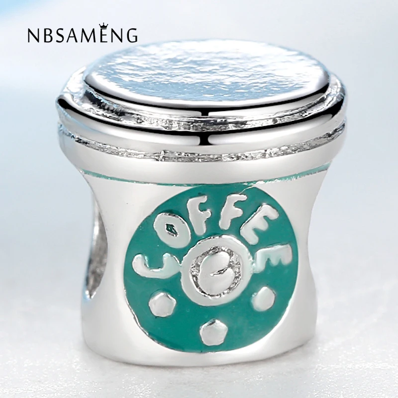 New Silver Plated Bead Charm European Green Enamel Cute Cup Beads Fit Women Bracelets & Bangles DIY Jewelry 
New Silver Plated Bead Charm European Green Enamel Cute Cup Beads Fit Women Bracelets & Bangles DIY Jewelry