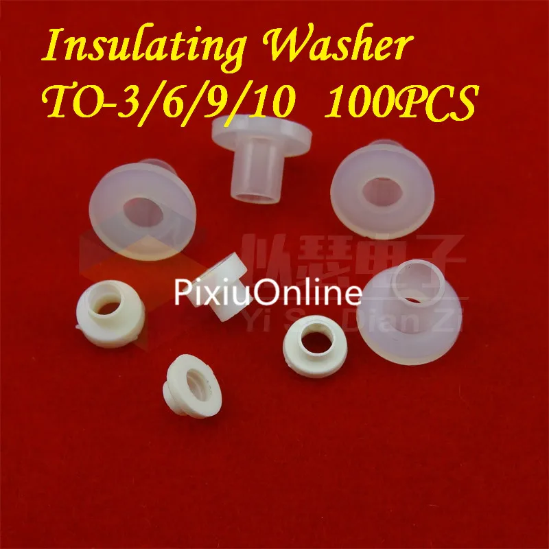 100PCS YT437 TO Gasket Insulating Washer Insulation Grain Transistors Gasket Concave and Convex Pad
100PCS YT437 TO Gasket Insulating Washer Insulation Grain Transistors Gasket Concave and Convex Pad