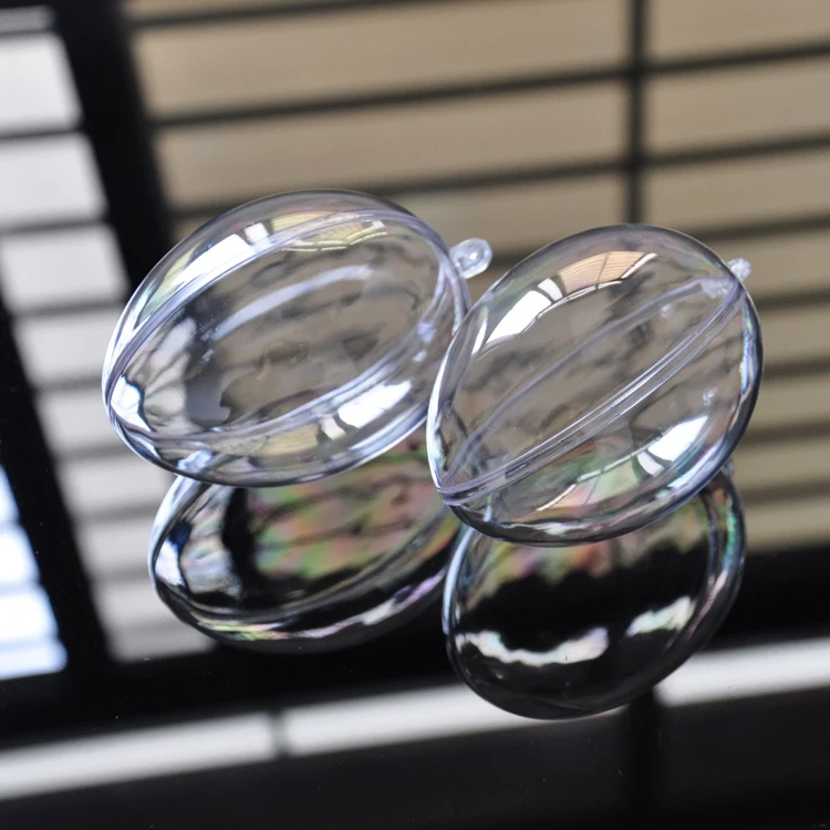 8x6cm Wholesale 30PCS transparent plastic egg Christmas decoration ball,hanging christmas baubles,clear plastic ball
8x6cm Wholesale 30PCS transparent plastic egg Christmas decoration ball,hanging christmas baubles,clear plastic ball
