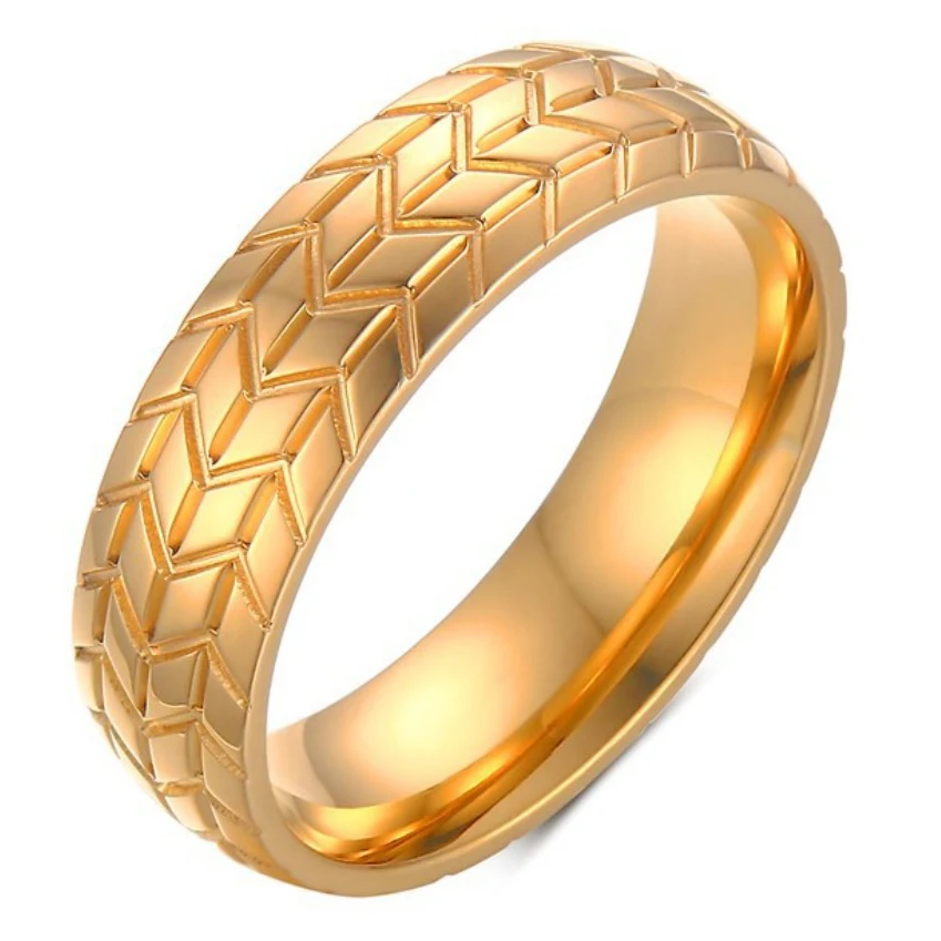 Tire Tread Style Grooved Ring Men Jewelry Rock Punk Vintage Stainless Steel Party Jewelry
Tire Tread Style Grooved Ring Men Jewelry Rock Punk Vintage Stainless Steel Party Jewelry