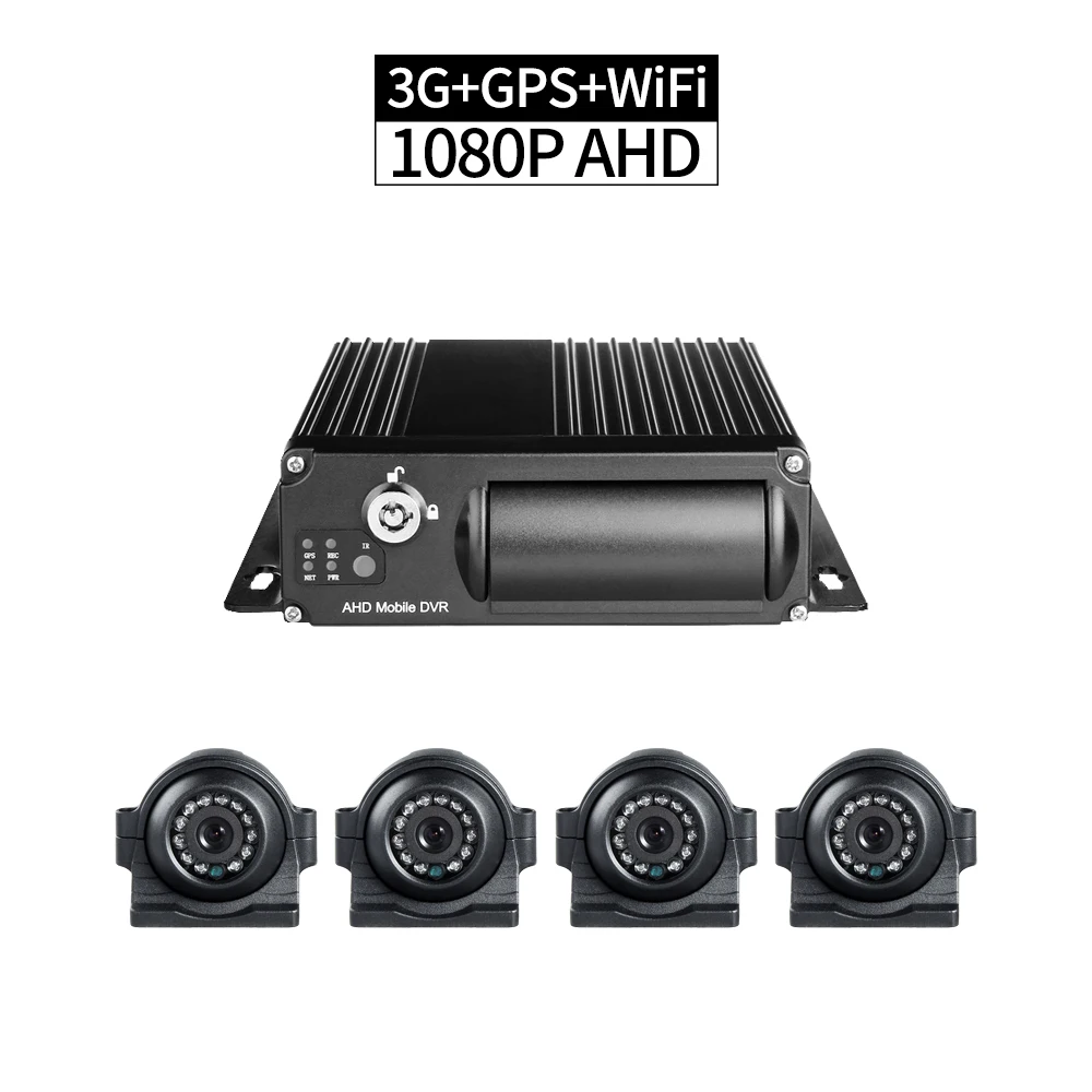 4pcs Waterproof Outdoor Bus CCTV Camera+3G GPS Wifi 4CH AHD 1080P SD Car Video Recorder Mobile Dvr Kits G-sensor I/O Real Time
4pcs Waterproof Outdoor Bus CCTV Camera+3G GPS Wifi 4CH AHD 1080P SD Car Video Recorder Mobile Dvr Kits G-sensor I/O Real Time