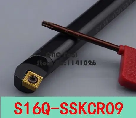 S16Q-SSKCR09/S16Q-SSKCL09 Токарные режущие инструменты Токарный станок с ЧПУ токарные станки внутренние Токарные Инструменты держатель расточной штанги
S16Q-SSKCR09/S16Q-SSKCL09 Токарные режущие инструменты Токарный станок с ЧПУ токарные станки внутренние Токарные Инструменты держатель расточной штанги