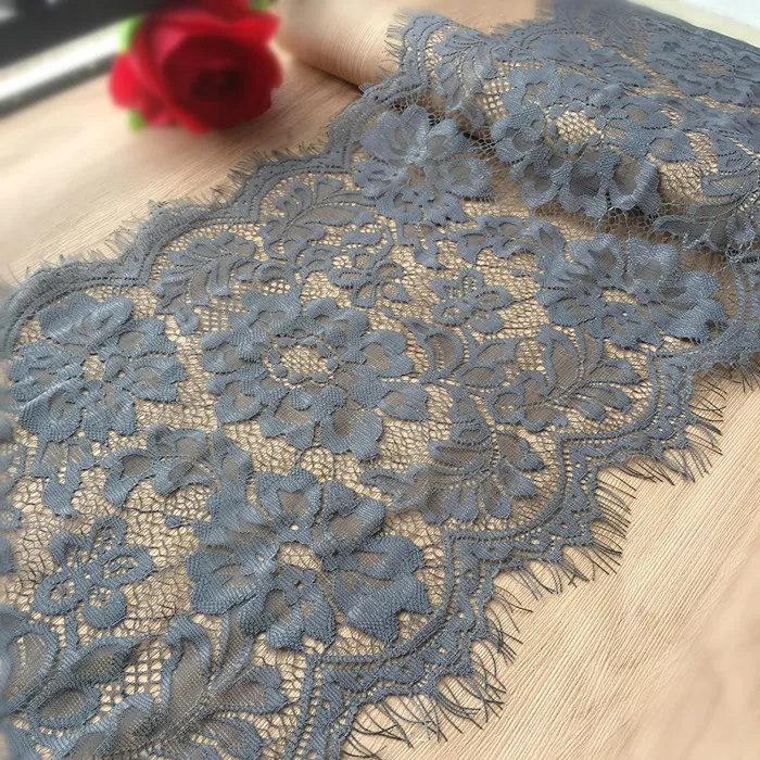 3 ярда 26 см широкие ресницы черный серый мягкий цветочный классический кружевной отделка Декор ремесло шитье кружевная ткань для изготовления платьев Z1453
3 ярда 26 см широкие ресницы черный серый мягкий цветочный классический кружевной отделка Декор ремесло шитье кружевная ткань для изготовления платьев Z1453