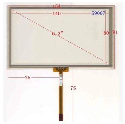 59007 Новый 5,9 дюймов 154*91 155*91 мм GPS промышленный сенсорный экран управления
59007 Новый 5,9 дюймов 154*91 155*91 мм GPS промышленный сенсорный экран управления