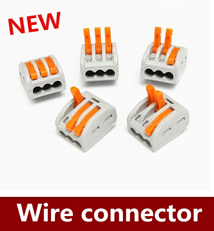 Hot sale 50PCS/LOT 3 Port PCT-213 Universal compact wire wiring connector conductor terminal block with lever Free shipping
Hot sale 50PCS/LOT 3 Port PCT-213 Universal compact wire wiring connector conductor terminal block with lever Free shipping