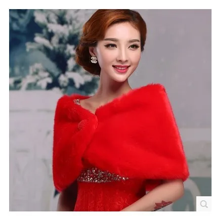 Winter Warm Bridal Wraps White Red Faux Fur Women Bolero Wedding Wrap Shawl Elegant Bridal Jacket Coat Accessories LT039
Winter Warm Bridal Wraps White Red Faux Fur Women Bolero Wedding Wrap Shawl Elegant Bridal Jacket Coat Accessories LT039
