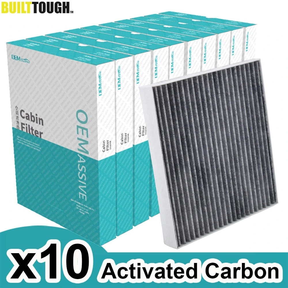 10x Car Accessories Pollen Cabin Air Filter Activated Carbon For Hyundai Creta Solaris Tucson Kia Rio IV Sportage 2017 2018 2019
10x Car Accessories Pollen Cabin Air Filter Activated Carbon For Hyundai Creta Solaris Tucson Kia Rio IV Sportage 2017 2018 2019