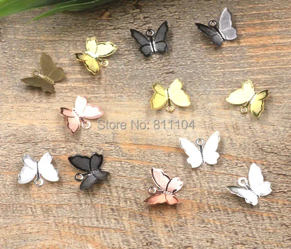 11x12mm Multi-color Plated Brass Metal Blank Butterfly w/ a Loop Links Wraps Connectors DIY Jewelry Findings Connectors
11x12mm Multi-color Plated Brass Metal Blank Butterfly w/ a Loop Links Wraps Connectors DIY Jewelry Findings Connectors