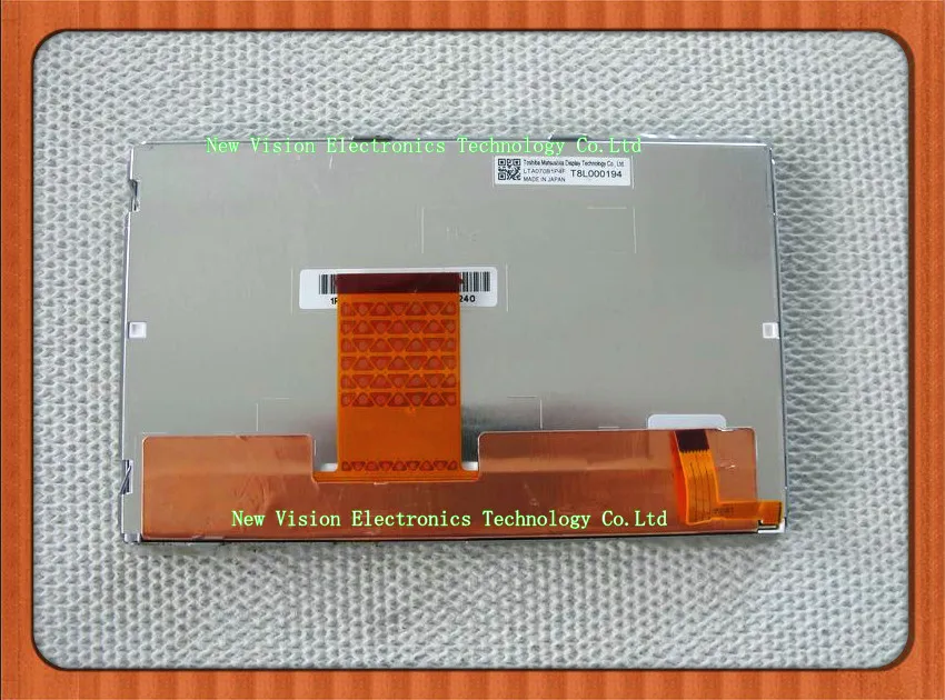 LTA070B1P2F LTA070B1P4F New Original 7 inch LCD display for Toshiba Resolution 800*480
LTA070B1P2F LTA070B1P4F New Original 7 inch LCD display for Toshiba Resolution 800*480
