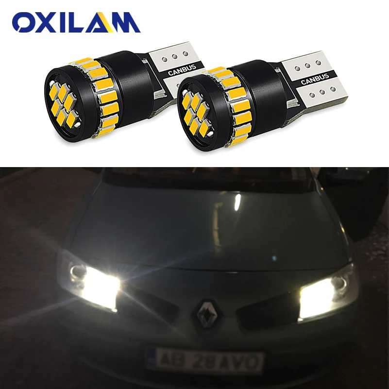 2x T10 W5W LED Canbus Car Clearance Parking Light Bulb for Renault Laguna 2 Megane Duster Clio Logan Captur Symbol Scenic
2x T10 W5W LED Canbus Car Clearance Parking Light Bulb for Renault Laguna 2 Megane Duster Clio Logan Captur Symbol Scenic