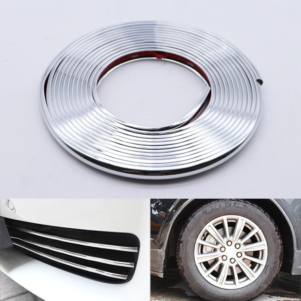 4M/8M Car Styling Bumper Moulding Trim Strip Wheel Hub Protection Adhesive Grille Impact Silver Decorative Strip Car Accessories
4M/8M Car Styling Bumper Moulding Trim Strip Wheel Hub Protection Adhesive Grille Impact Silver Decorative Strip Car Accessories