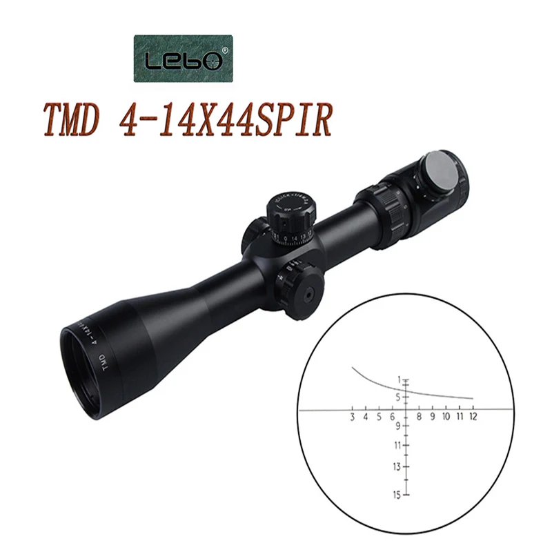 LEBO TMD 4-14X44SPIR Optic Sight Richtkijker Outdoor Jacht Reizen Monoculaire Telescoop Hoge kwaliteit Gun accessoires
LEBO TMD 4-14X44SPIR Optic Sight Richtkijker Outdoor Jacht Reizen Monoculaire Telescoop Hoge kwaliteit Gun accessoires