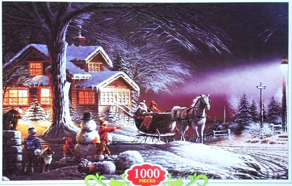 Snow 1000 pieces The paper puzzles jigsaw puzzle white card adult children's educational toys
Snow 1000 pieces The paper puzzles jigsaw puzzle white card adult children's educational toys