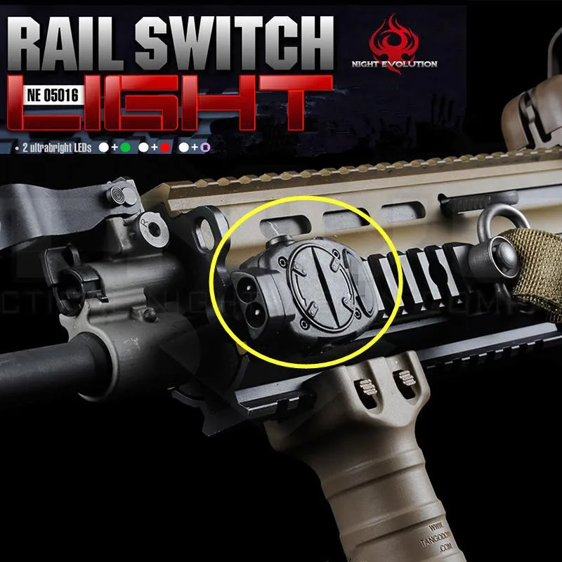 Military Night Evolution Rail Mount Switch Tactical Light/Strobe Red White light IR Green for 20mm Picatinny Weaver Rail
Military Night Evolution Rail Mount Switch Tactical Light/Strobe Red White light IR Green for 20mm Picatinny Weaver Rail