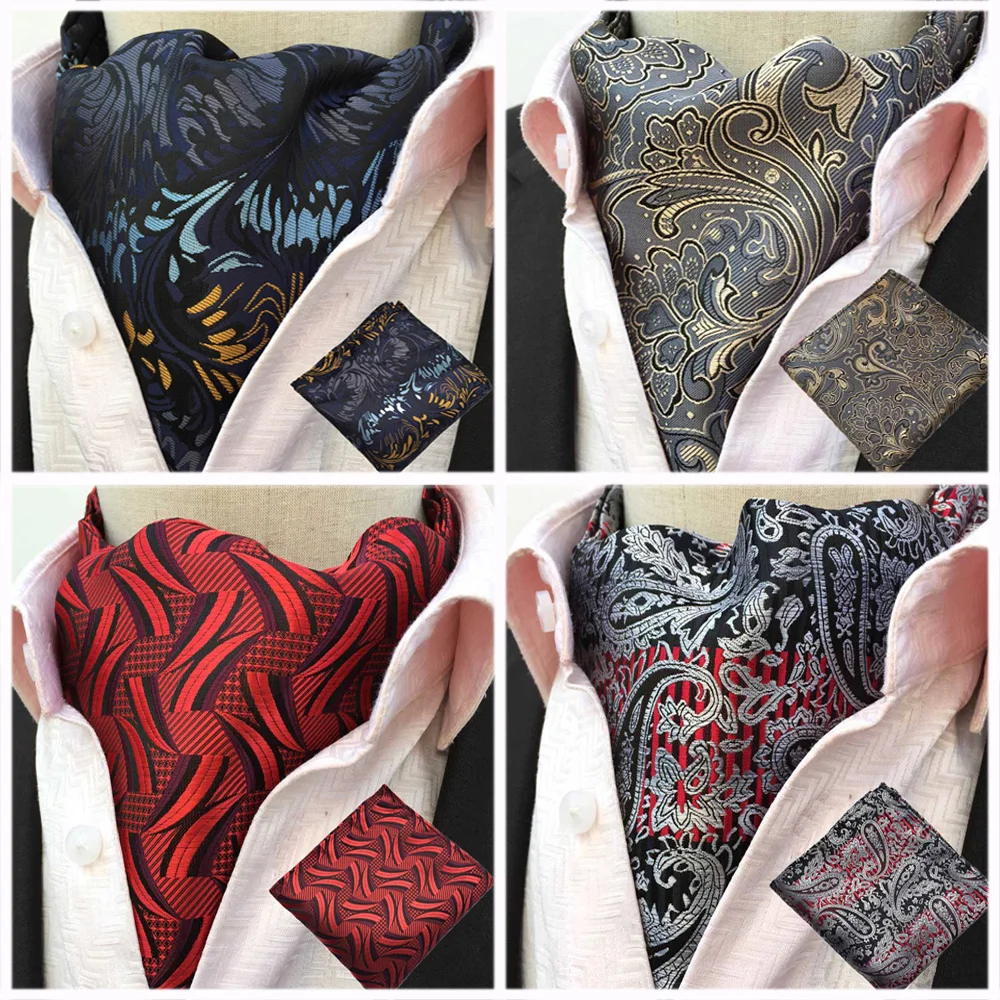 Men Formal Business Paisley Flowers Cravat Ascot Necktie Hanky Pocket Square Set BWTHZ0520
Men Formal Business Paisley Flowers Cravat Ascot Necktie Hanky Pocket Square Set BWTHZ0520
