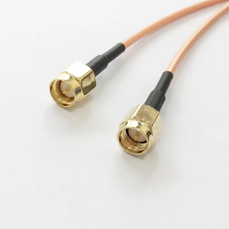 5pcs SMA female nut to 2X SMA male Y type Splitter Combiner Pigtail Cable RG316 15CM 6" for Wifi Modem
5pcs SMA female nut to 2X SMA male Y type Splitter Combiner Pigtail Cable RG316 15CM 6" for Wifi Modem
