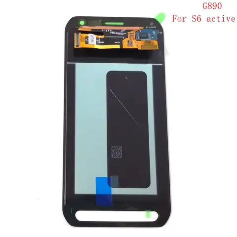 For Samsung S6 Active G890 G890F (not for s6 ) Lcd Screen+display+Touch Glass Replacement Amoled
