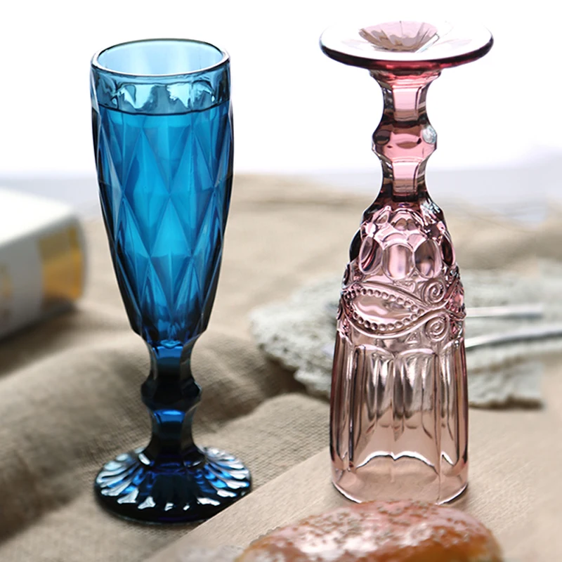 150ml Vintage Creative Red Wine Cup 3 PCS Engraving Wine Cup Home Juice Cups Drinking Champagne Glasses Green Blue Transparent
150ml Vintage Creative Red Wine Cup 3 PCS Engraving Wine Cup Home Juice Cups Drinking Champagne Glasses Green Blue Transparent