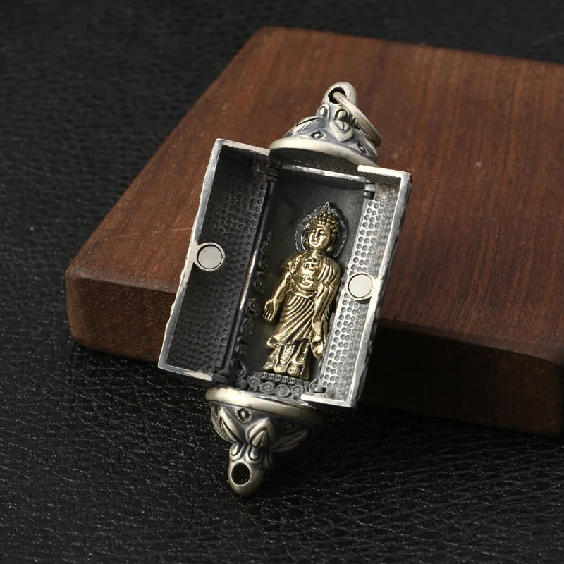 Wholesale S925 Sterling Silver Fashion Three-dimensional Buddha Car Ornaments Men And Women Retro Thai Silver Pendant
Wholesale S925 Sterling Silver Fashion Three-dimensional Buddha Car Ornaments Men And Women Retro Thai Silver Pendant