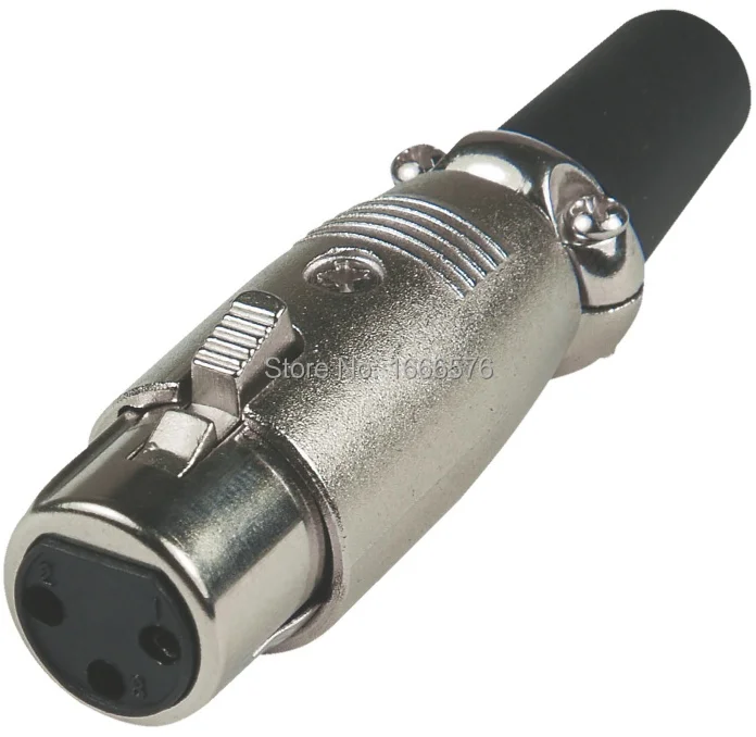 wholesale 100pcs/lot XLR Female 3-Pin Audio Cable Connector Solder Type Mic Microphone Cables -YA5033
wholesale 100pcs/lot XLR Female 3-Pin Audio Cable Connector Solder Type Mic Microphone Cables -YA5033