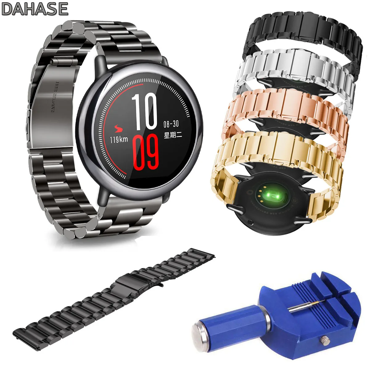 Браслет из нержавеющей стали 316L для смарт-часов Xiaomi Huami Amazfit A1602, 22 мм
Браслет из нержавеющей стали 316L для смарт-часов Xiaomi Huami Amazfit A1602, 22 мм