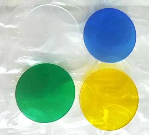 42mm Lens Diameter Colour Glass Absorber Green Blue Microscopy Filter Biological Microscope Compound Optical Filter for School
42mm Lens Diameter Colour Glass Absorber Green Blue Microscopy Filter Biological Microscope Compound Optical Filter for School