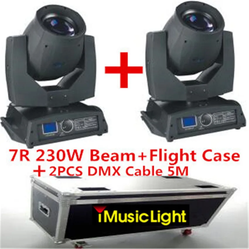 2pcs Sharpy Beam 230W Beam 7R Moving Head Light with Flight Case +2PCS DMX Cable 5M Disco Lights for DJ Club Nightclub Party
2pcs Sharpy Beam 230W Beam 7R Moving Head Light with Flight Case +2PCS DMX Cable 5M Disco Lights for DJ Club Nightclub Party