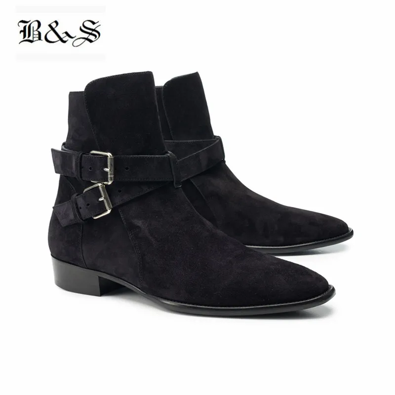 Black& Street high End Handmade dual strap designer Judpor suede Boots cow Leather wedding parting dating Boots
Black& Street high End Handmade dual strap designer Judpor suede Boots cow Leather wedding parting dating Boots