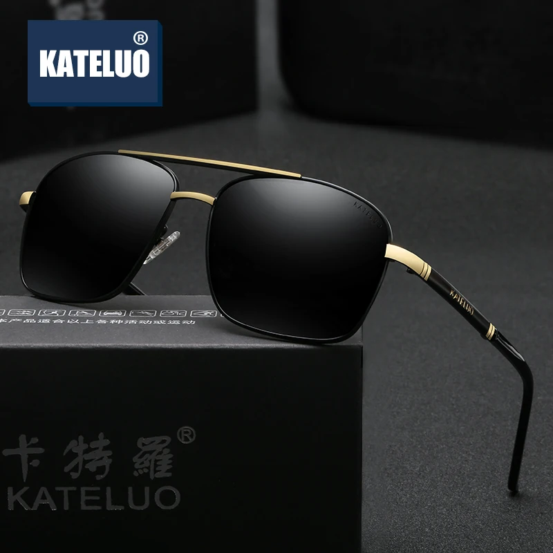 KATELUO 2020 Fashion Men Sunglasses Square Male Driving Sun Glasses Polarized UV400 Lens Glasses for Men 6602
KATELUO 2020 Fashion Men Sunglasses Square Male Driving Sun Glasses Polarized UV400 Lens Glasses for Men 6602