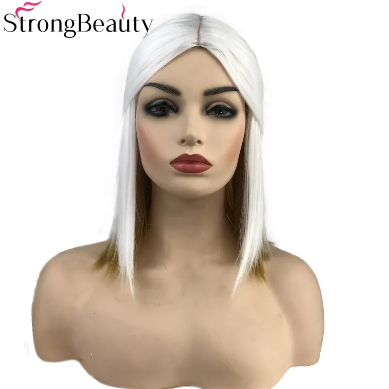 Strong Beauty Cosplay Wigs White Medium Synthetic Hair Women Party Cosplay Wig
Strong Beauty Cosplay Wigs White Medium Synthetic Hair Women Party Cosplay Wig