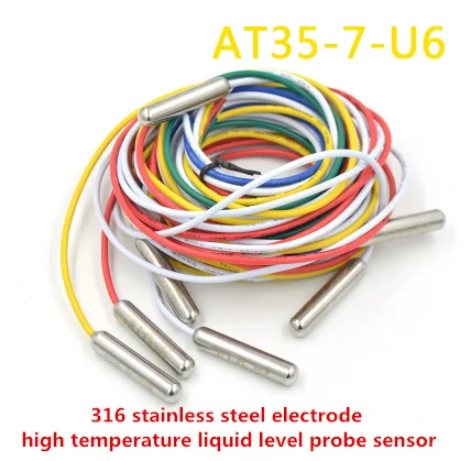 AT35-7-U6 Induction control line 316 stainless steel electrode high temperature liquid level probe sensor water level sensor
AT35-7-U6 Induction control line 316 stainless steel electrode high temperature liquid level probe sensor water level sensor