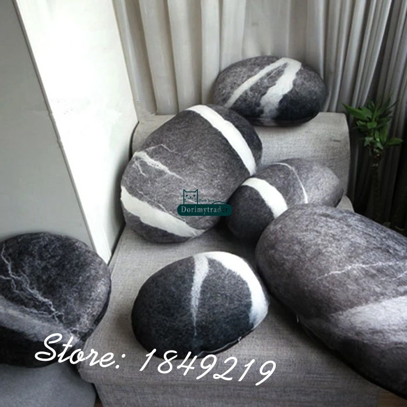 Dorimytrader A Set ( 6 Pcs ) New Natural Stellar Stone Cushion Livingroom Decoration Stone Shape Pillow Baby Toy Gift DY61078
Dorimytrader A Set ( 6 Pcs ) New Natural Stellar Stone Cushion Livingroom Decoration Stone Shape Pillow Baby Toy Gift DY61078
