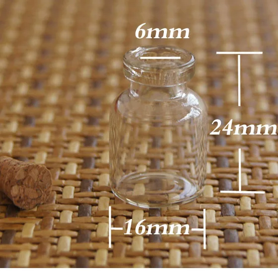 Wholesale1.5ml glass bottle with wood cork, clear crimp neck glass container, decorative craft bottle 16*24*6MM
Wholesale1.5ml glass bottle with wood cork, clear crimp neck glass container, decorative craft bottle 16*24*6MM