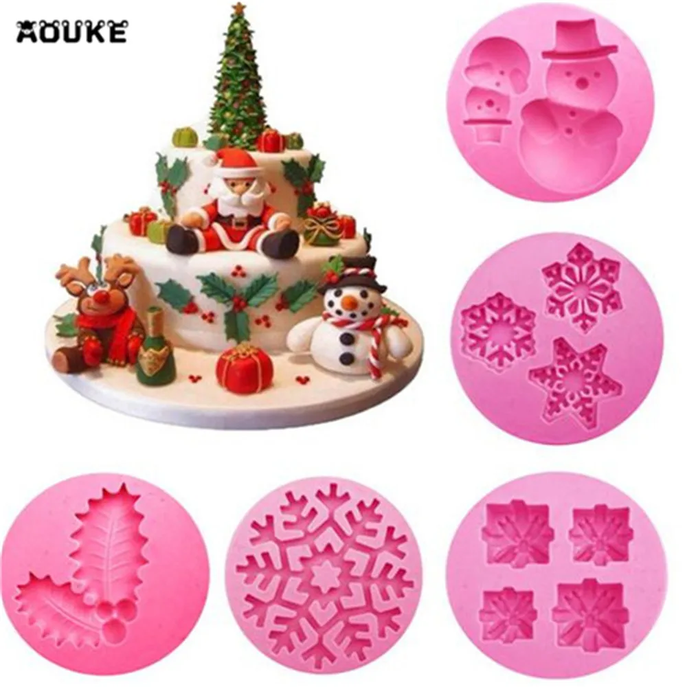 Christmas Series Silicone Molds Snowman Snowflake Mould Diy Xmas Cake Decoration Chocolate Pastry Mould Jello Gift Baking Tools
Christmas Series Silicone Molds Snowman Snowflake Mould Diy Xmas Cake Decoration Chocolate Pastry Mould Jello Gift Baking Tools