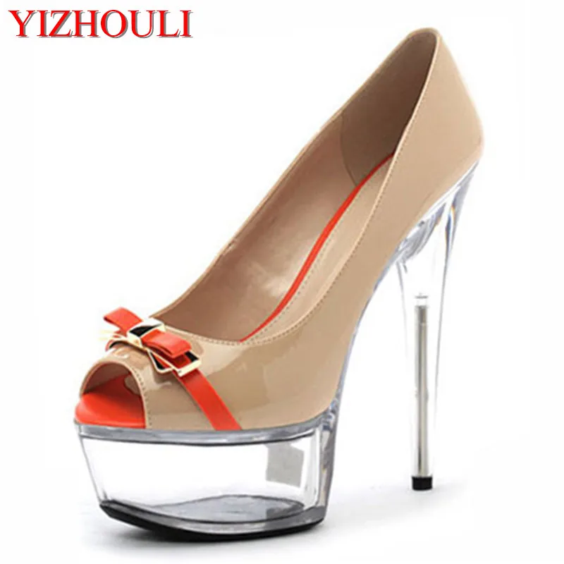 Spring style dress shoes fish mouth high heels, waterproof platform patent leather, small size 34-46, bow decoration
Spring style dress shoes fish mouth high heels, waterproof platform patent leather, small size 34-46, bow decoration