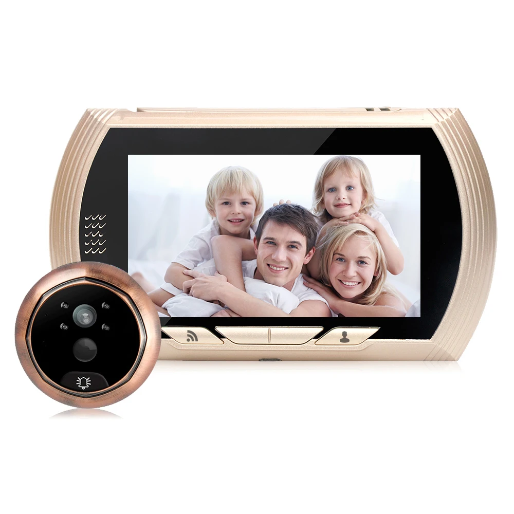 4.3 inch WIFI motion detection camera video alarm intelligent cat's eye Uxcellmo
4.3 inch WIFI motion detection camera video alarm intelligent cat's eye Uxcellmo